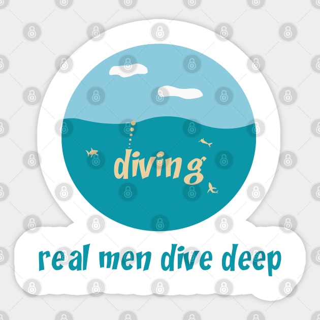 Diving Sticker by slawisa